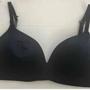 Auden Women's Bra Black Size 36C Nursing Lightly Lined Wirefree